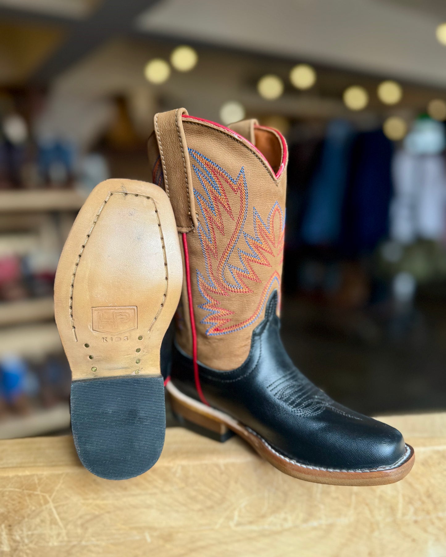 Horse Power Kids: Copper Mad Cat Cowboy Boots