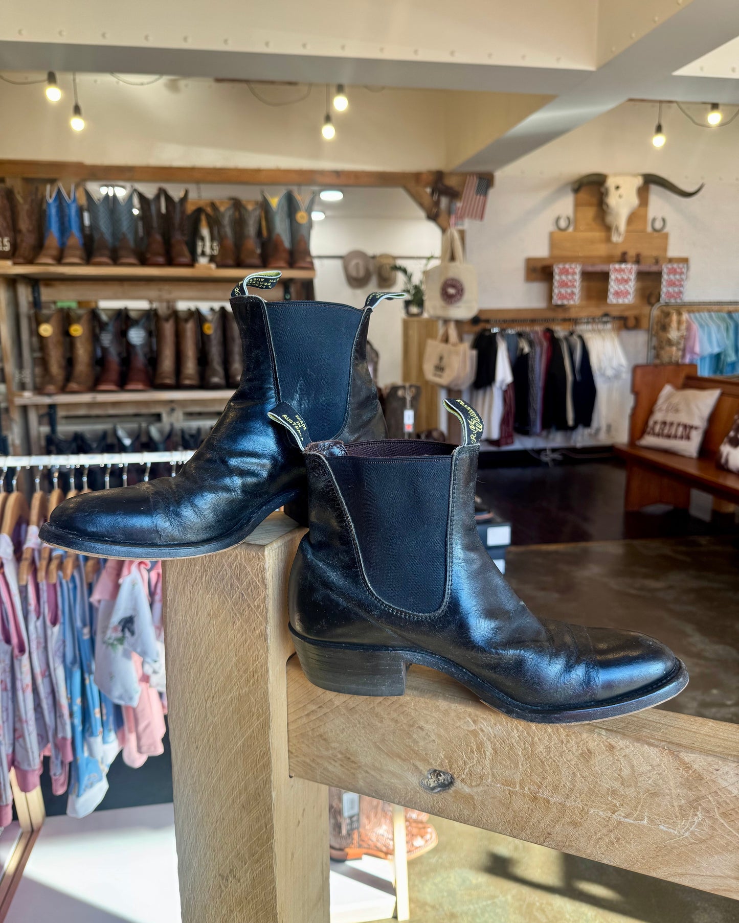 Womans RM Williams Boots - Texas Western New Zealand