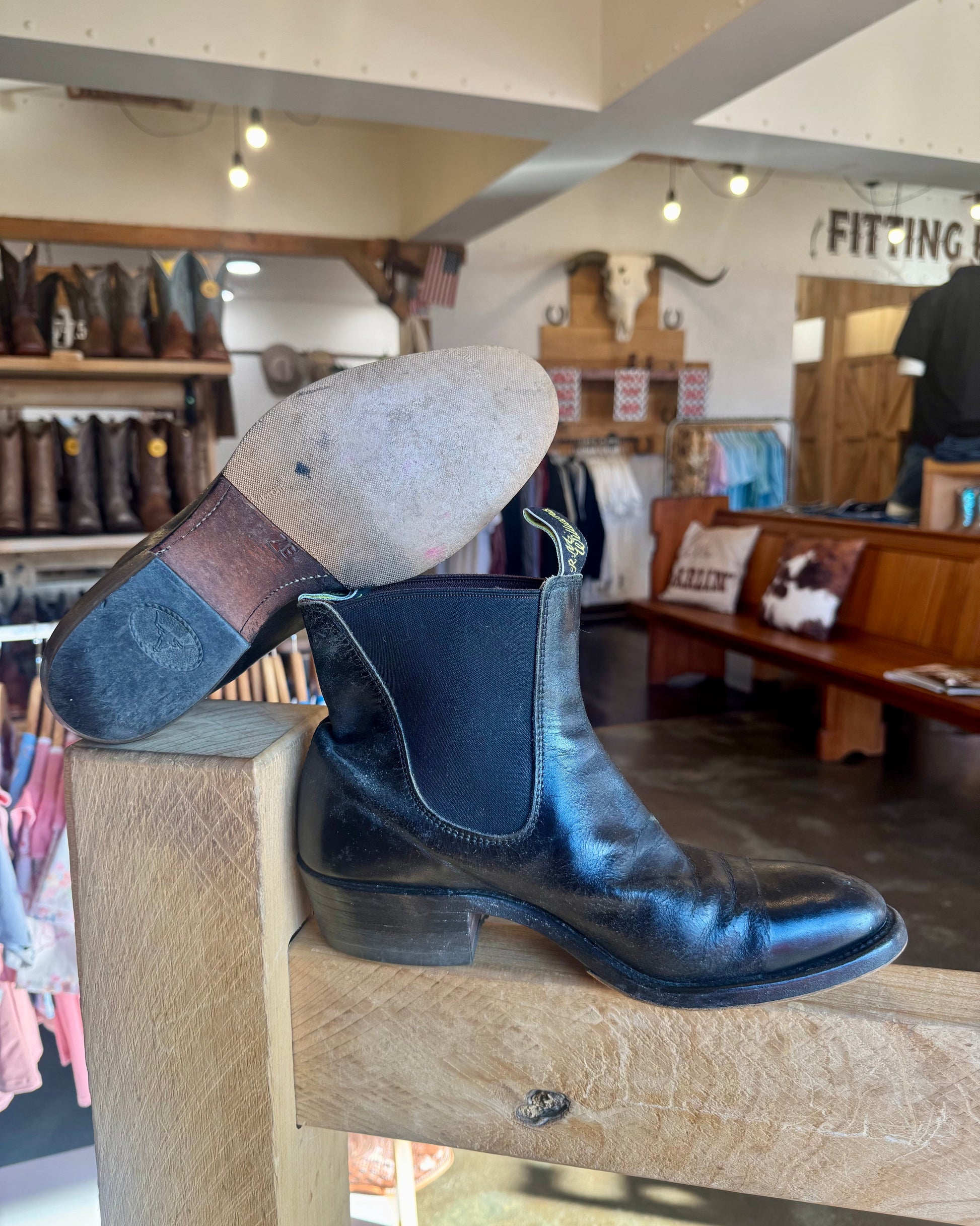 Womans RM Williams Boots - Texas Western New Zealand