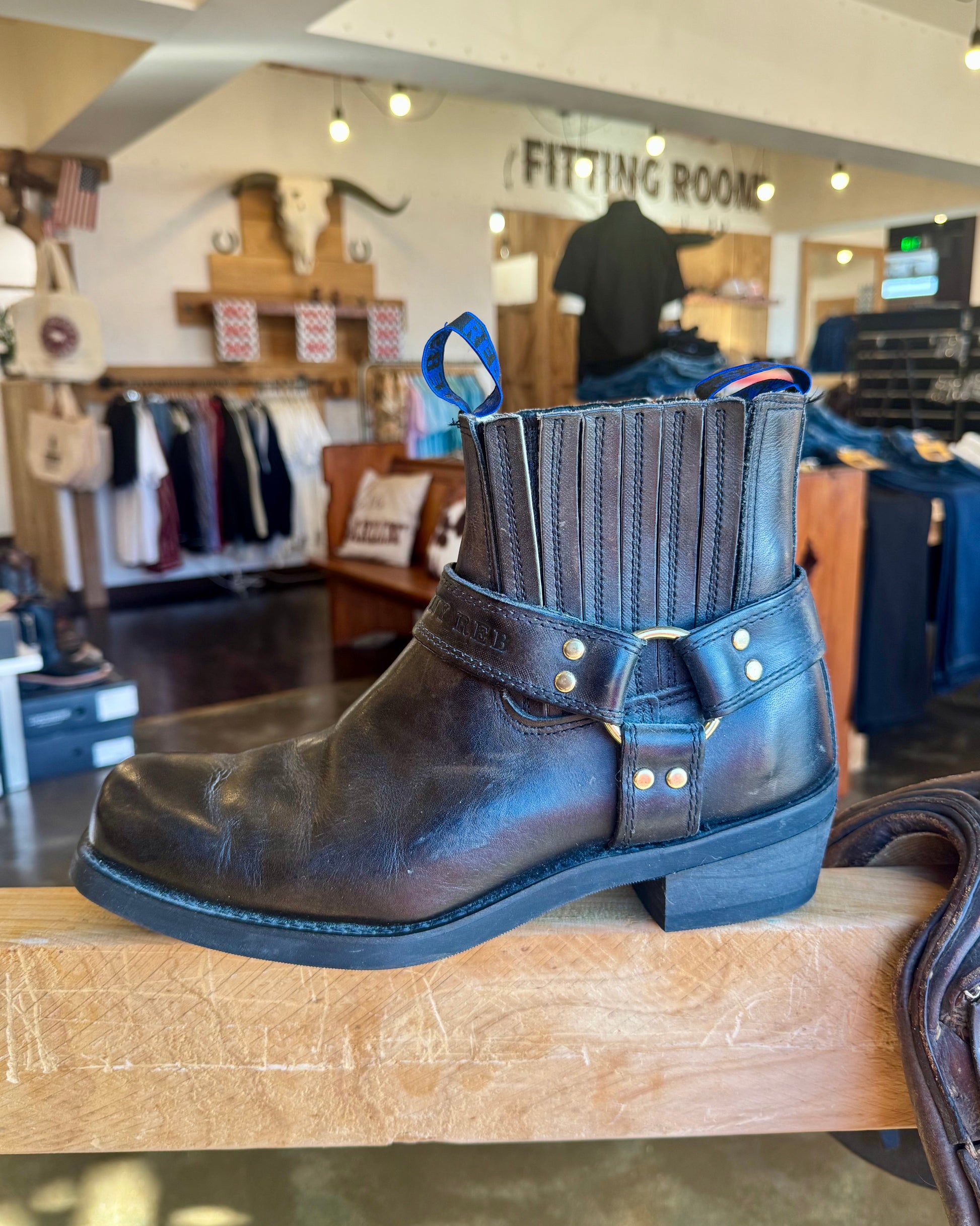 Johnny Reb Men's Classic Short Boots - Texas Western New Zealand