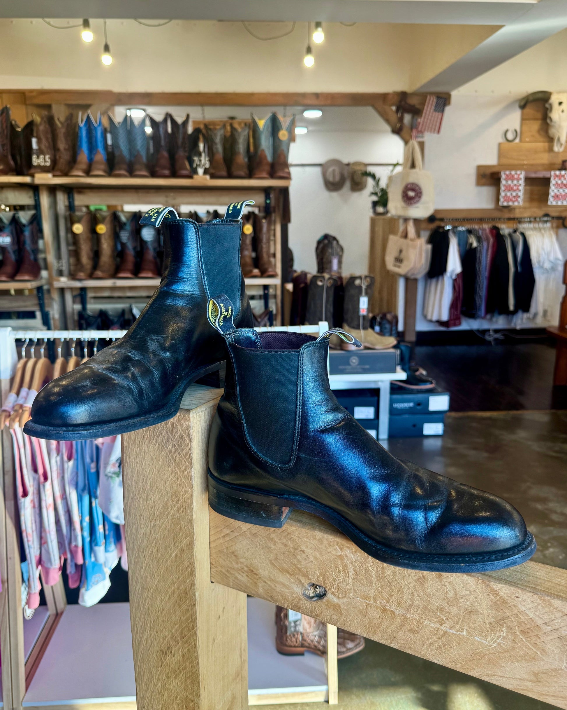 RM Williams Chelsea Boots - Texas Western New Zealand