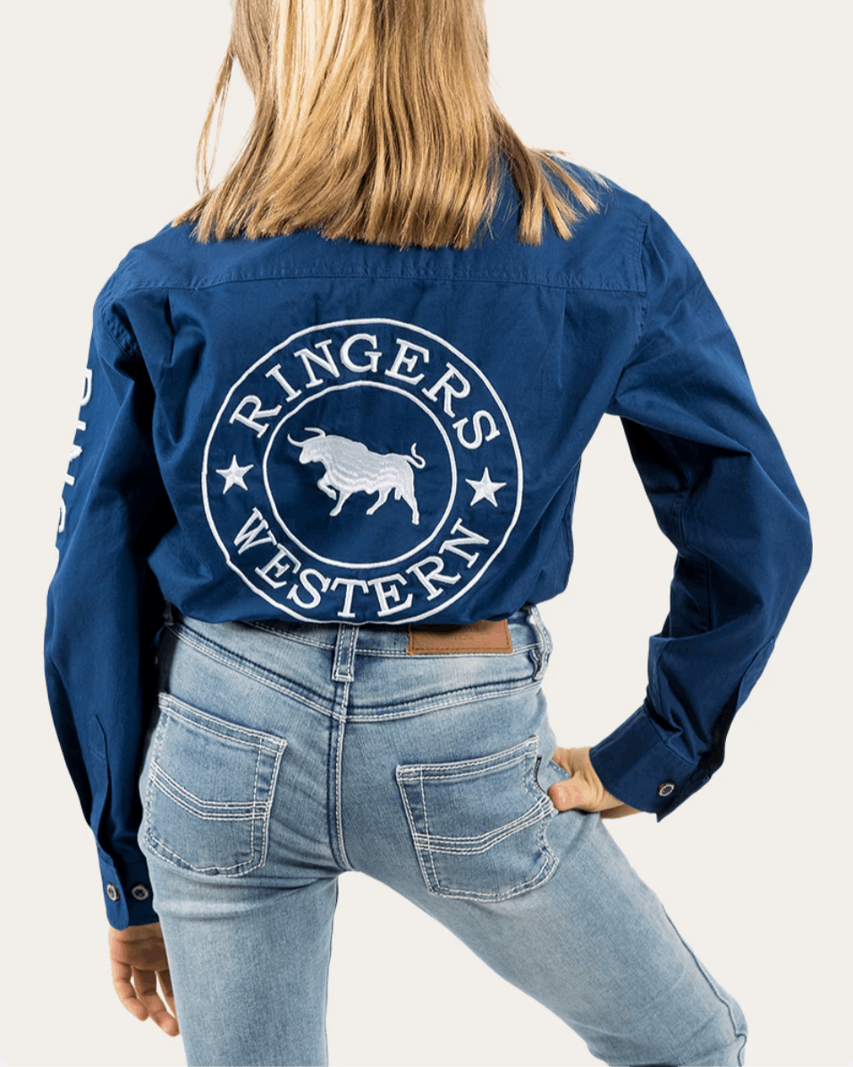 Ringers Western: Kids/Youth Jackaroo Shirt