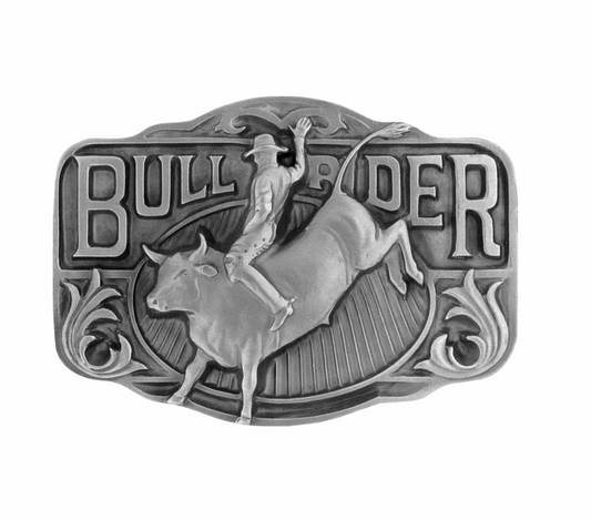 Bull Rider Belt Buckle