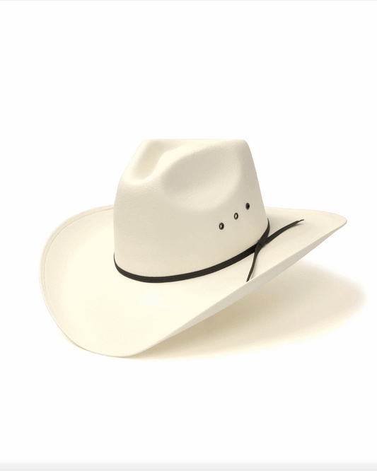 Natural Straw Pinch Front Hat