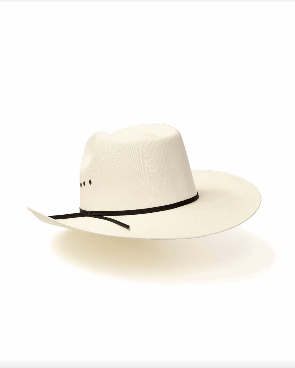 Natural Straw Pinch Front Hat