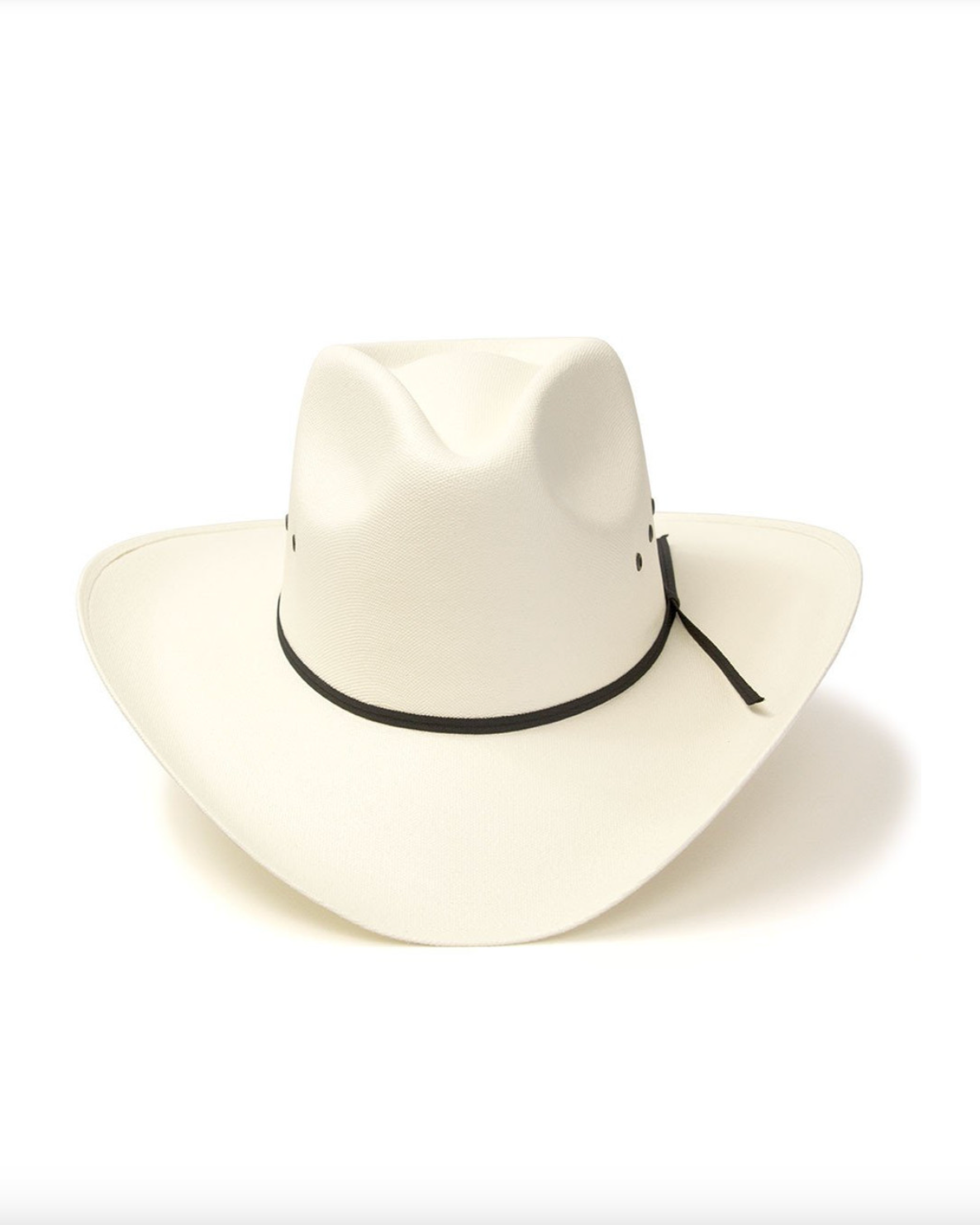 Natural Straw Pinch Front Hat