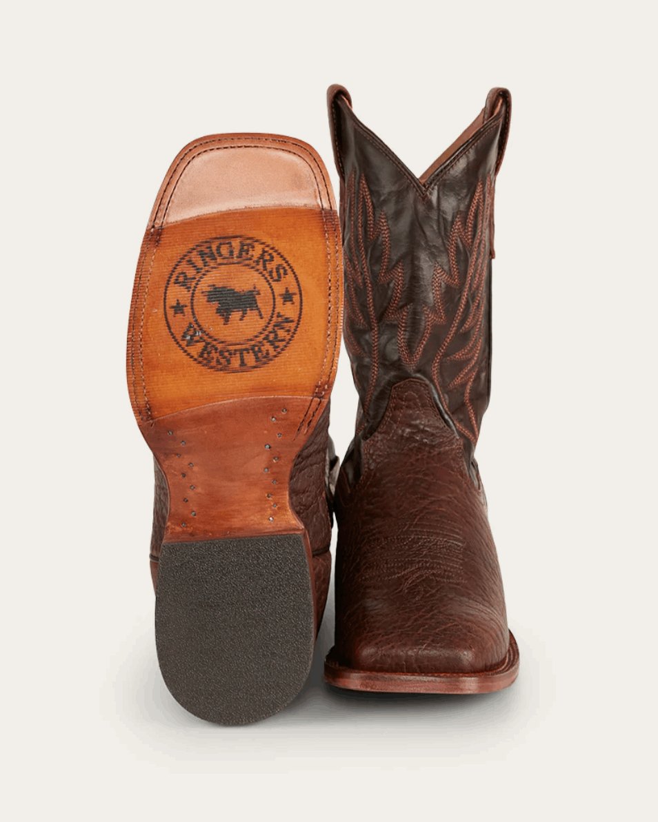 Ringers Western: Mens Longreach - Coffee