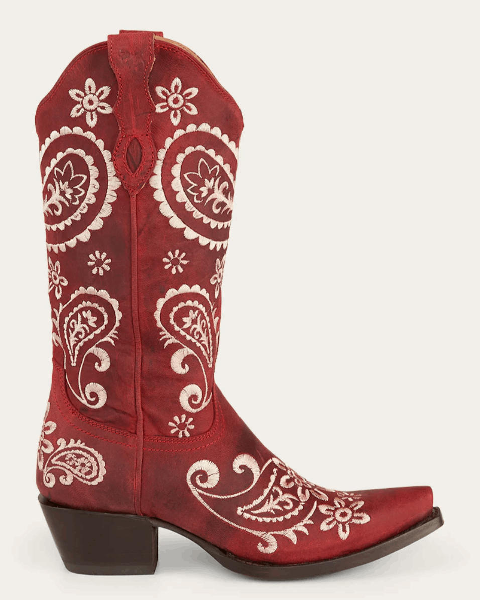 Ringers Western: Ladies Olivia Boot - RED