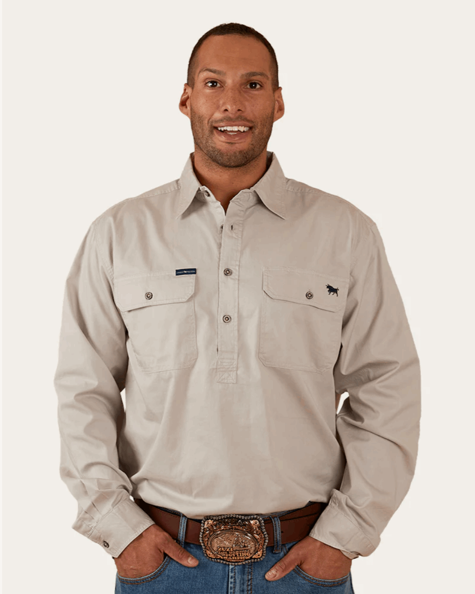 Ringers Western: Mens King River Work Shirt