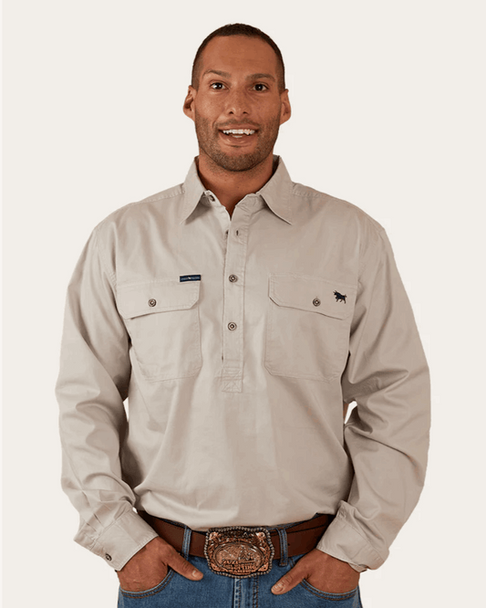 Ringers Western: Mens King River Work Shirt