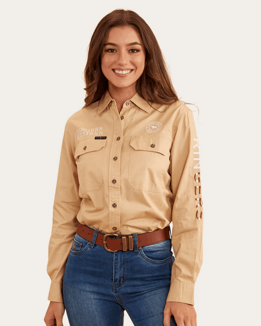 Ringers Western: Ladies Jillaroo - Dark Sand