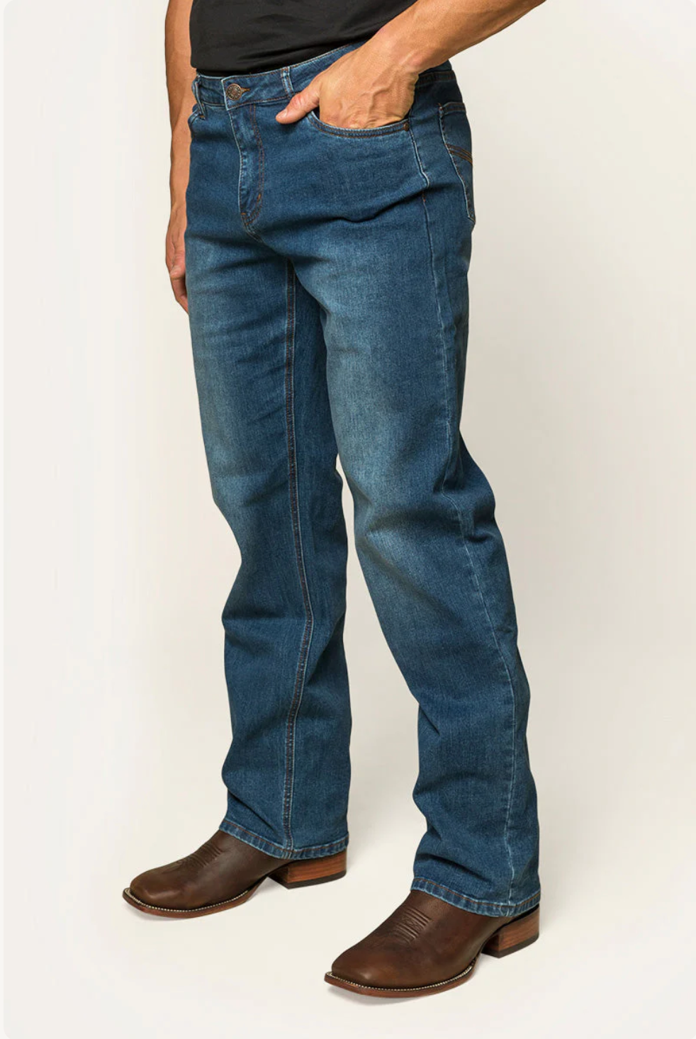 Ringers Western: Men's Sturt Relaxed Leg Jeans