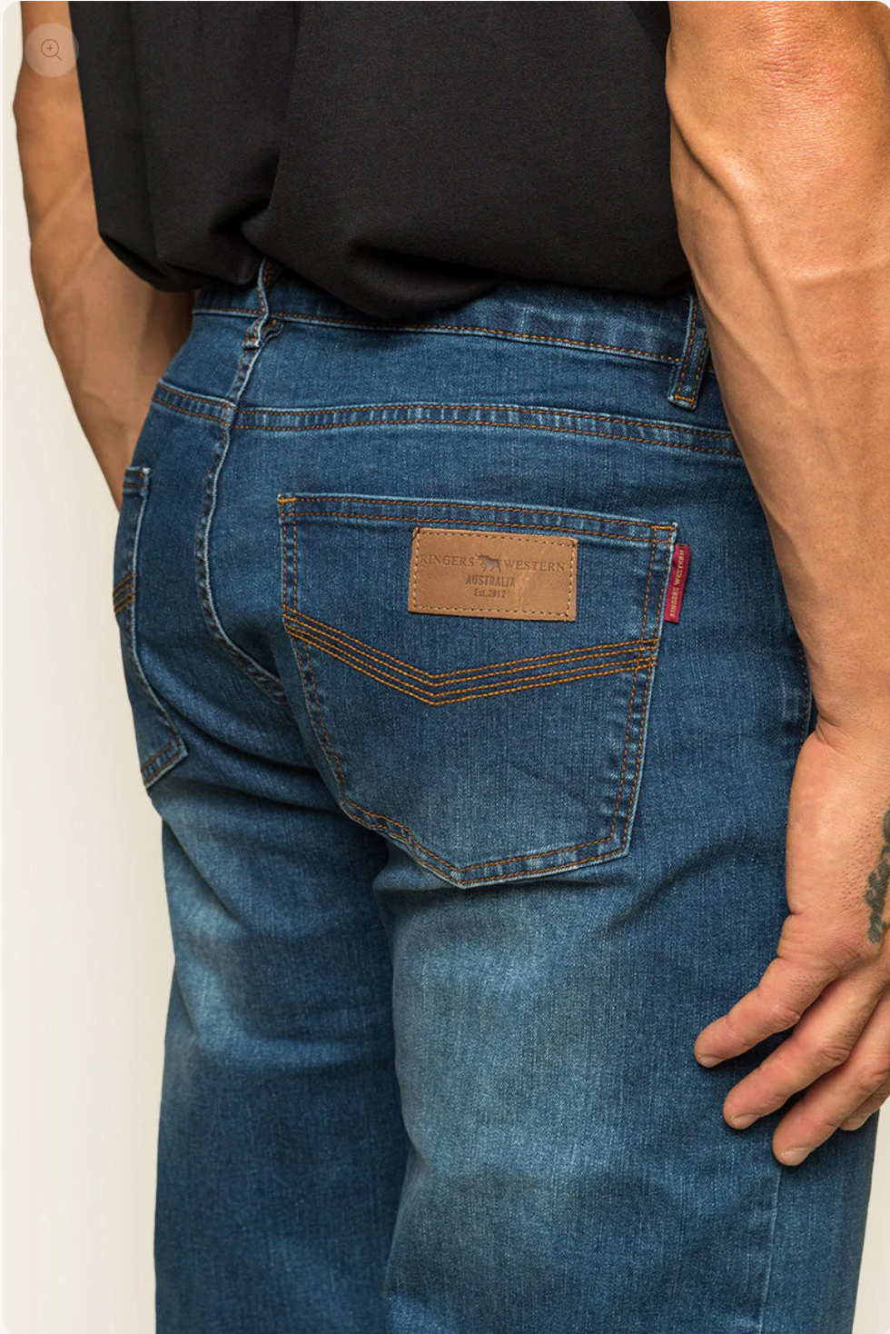 Ringers Western: Men's Sturt Relaxed Leg Jeans