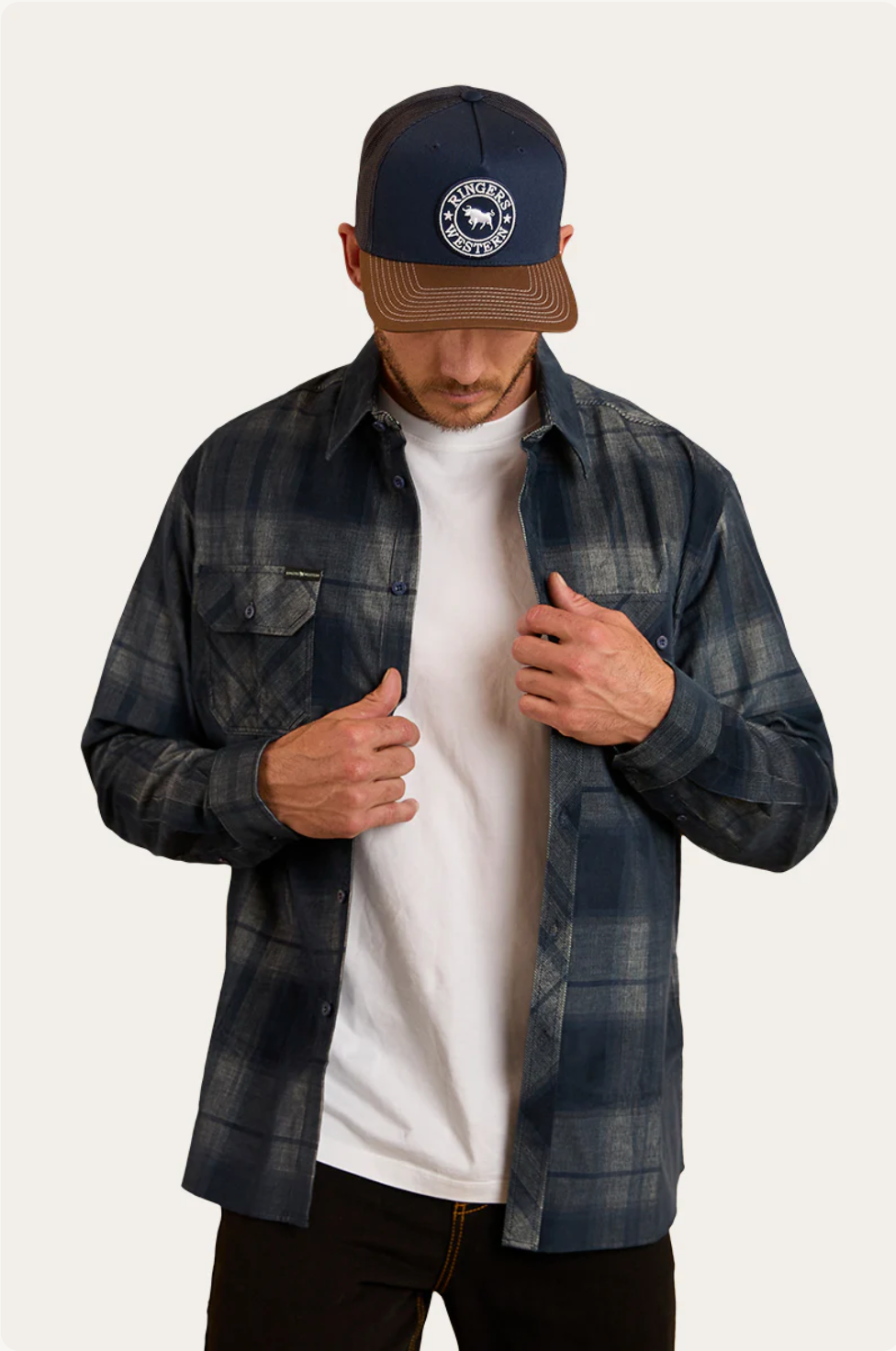 Ringers Western: Mens Glenferrie Flannel