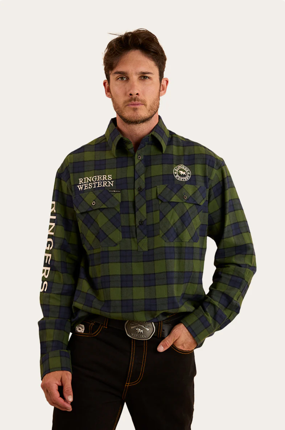 Ringers Western: Mens Kingswood Flannel