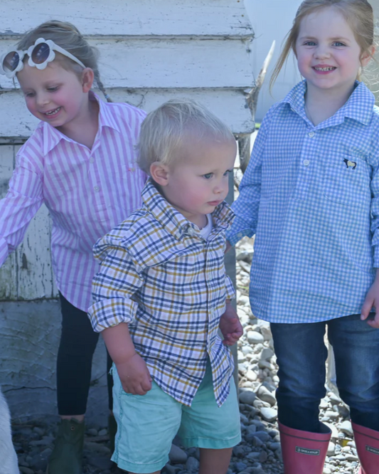 Luvabull: Kids Flannel - Daisy