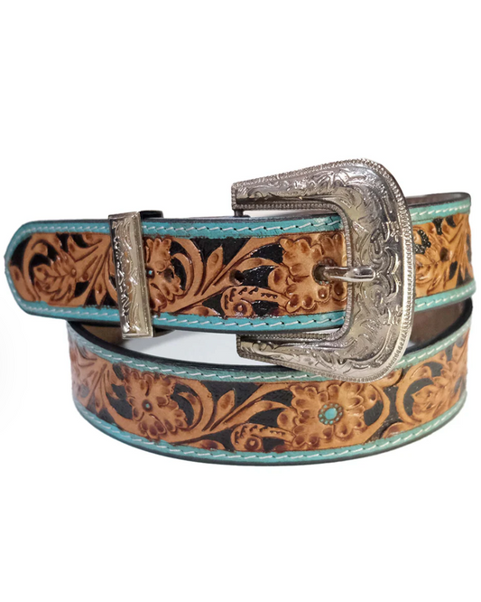 Outback King: Turquoise Blossom Belt