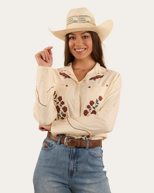 Ringers Western: Ladies Desert Rose Western Shirt