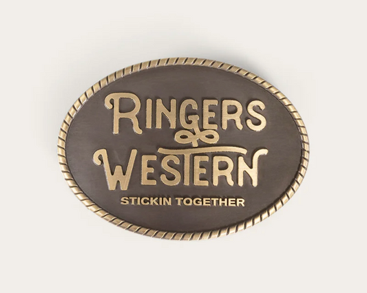 Ringers Western Belt Buckle - Texas Western New Zealand