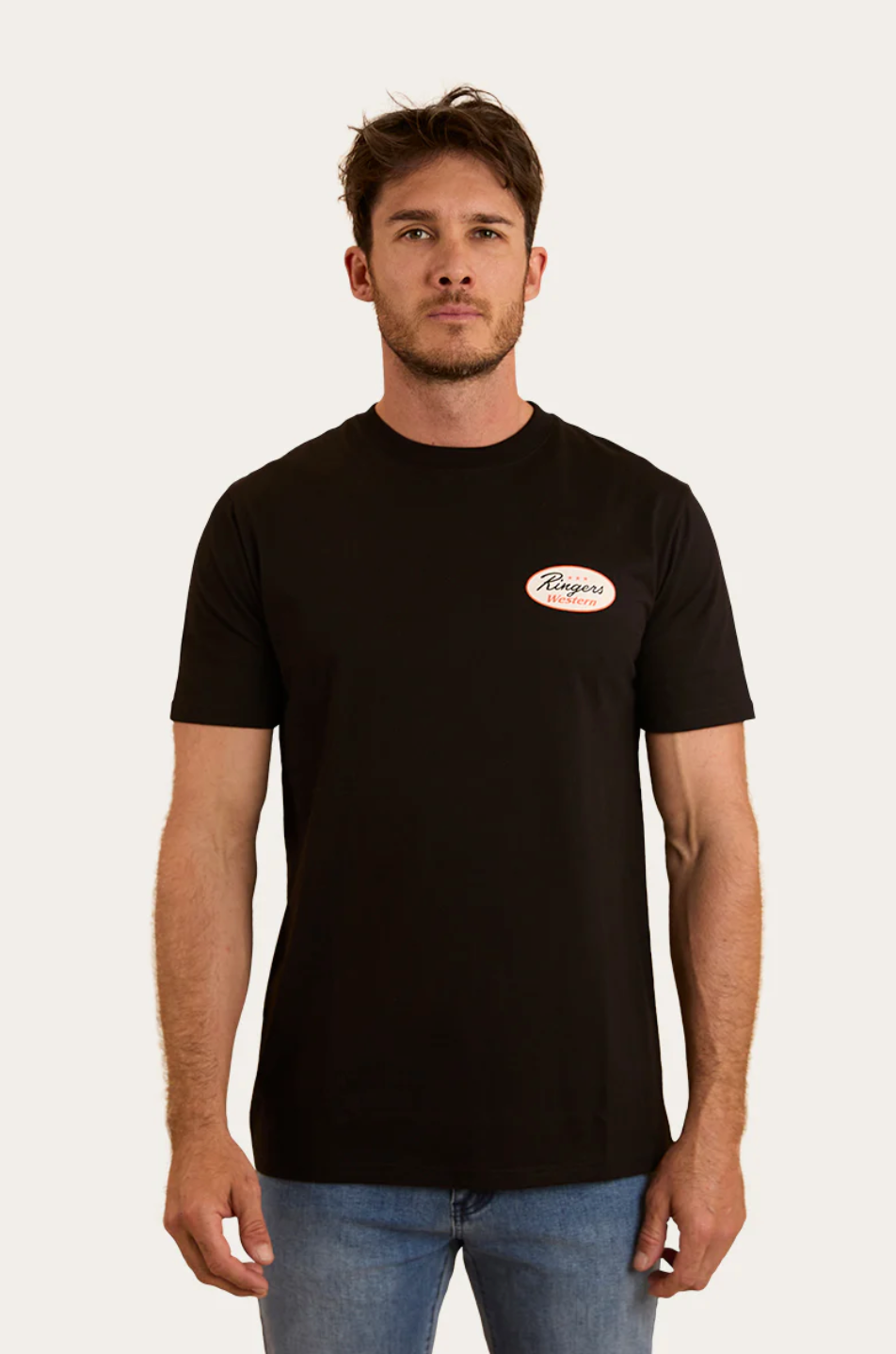 Ringers Western: Unisex Up North Tee - Black