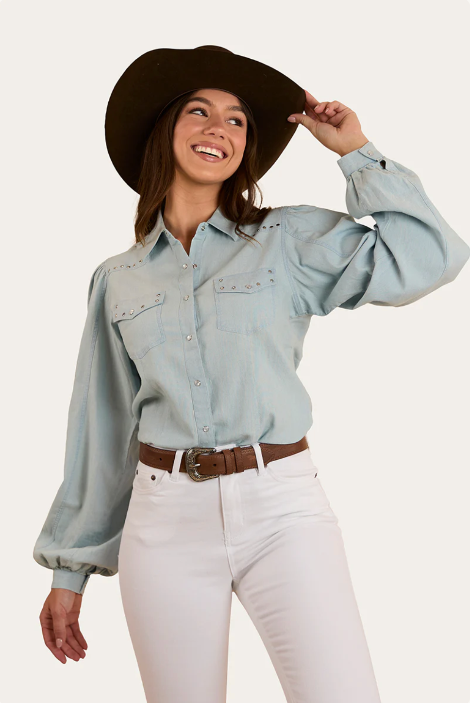 Ringers Western: Ladies Camila Blouse
