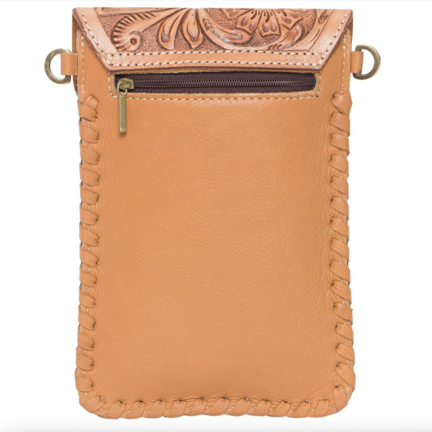 Tole Leather Cowhide Phone Bag