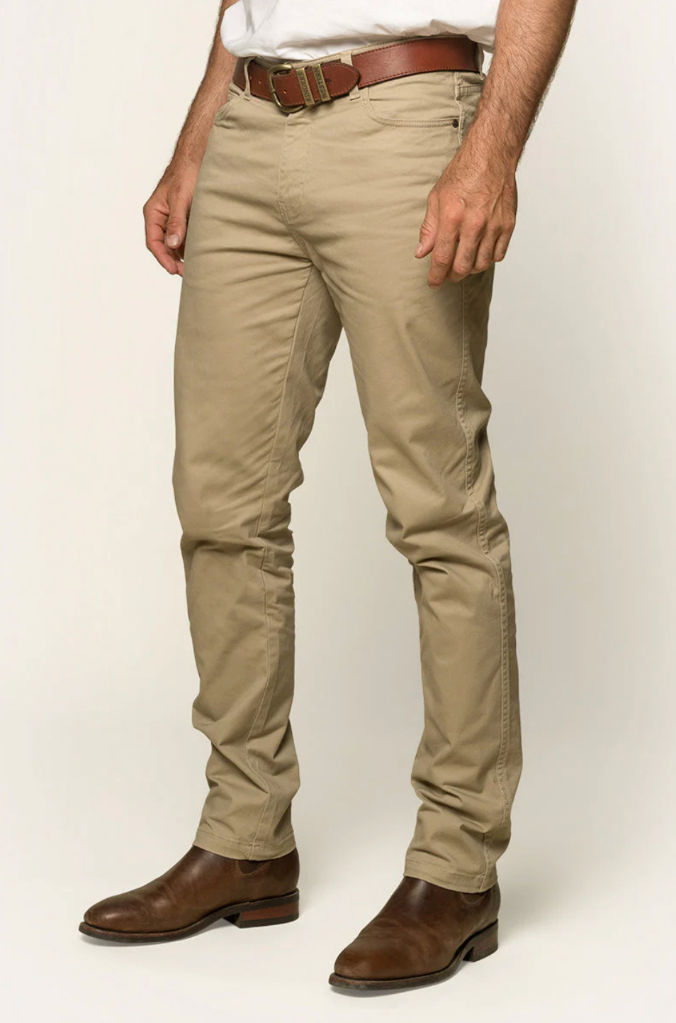 Ringers Western: Mens Avondale 5 Pocket Stretch Drill Jeans