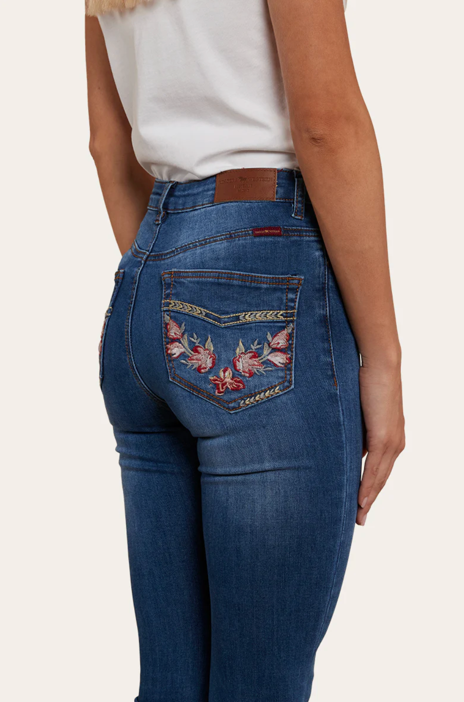 Ringers Western: Penny Rodeo Bootcut Jean - Vintage Blue