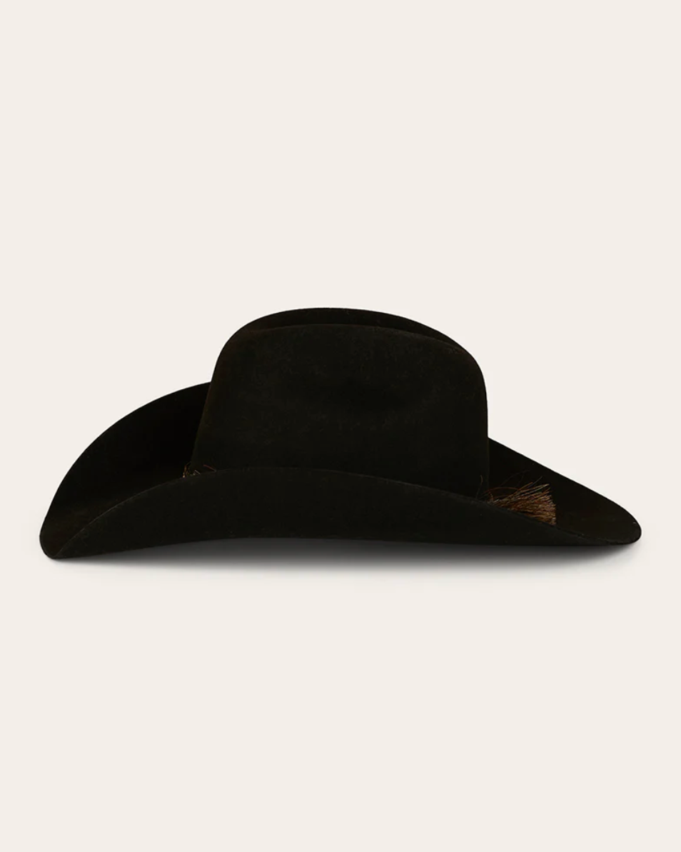 Ringers Western merino wool felt Cowboy hat in the colour black