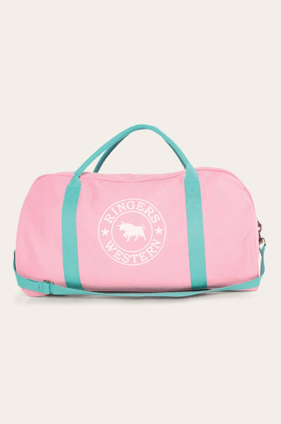 Ringers Western: Gundagai Duffle Bag - Pink & Mint