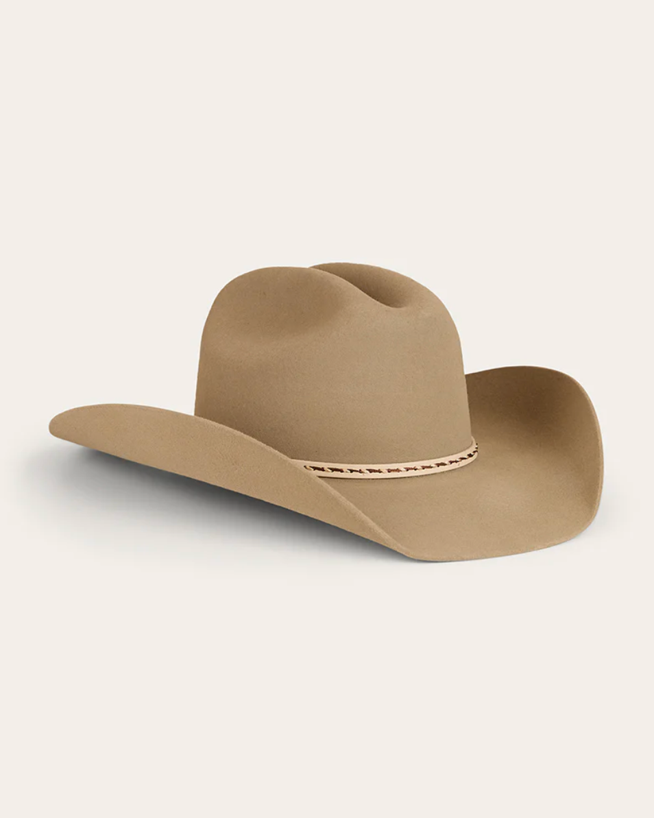 Ringers Western Beige Merino Felt Cowboy Hat