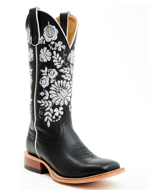 Macie Bean: Dylan Black Cowboy Boots