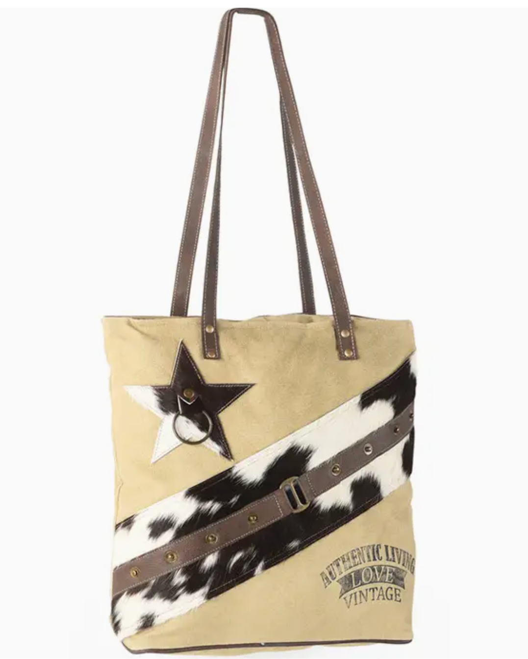 O'HLAY: Upcycled Canvas Tote Bag