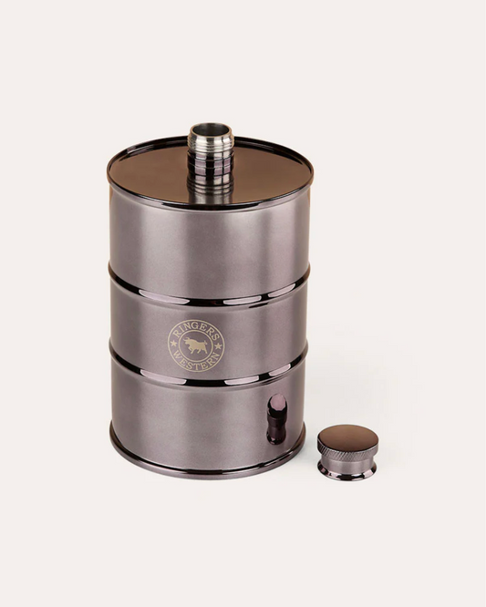 Ringers Western Barrel Hip Flask