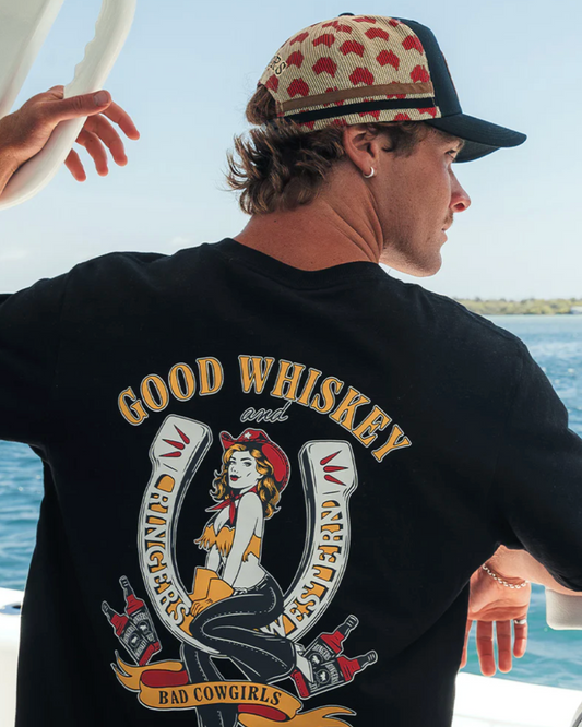 Ringers Western: Mens Bad Cowgirl Tee