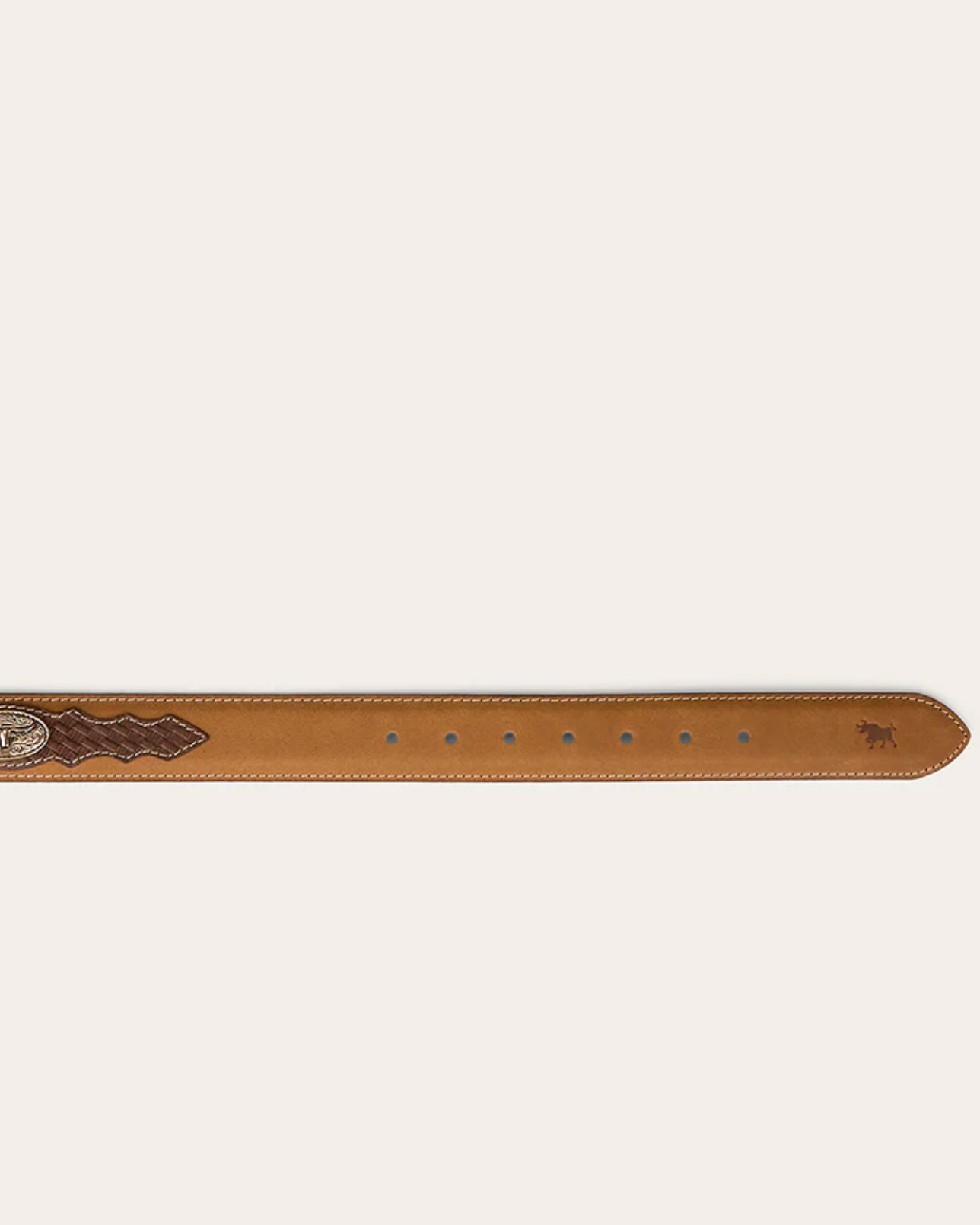 Ringers Western: Cattleman Leather Belt - Brown