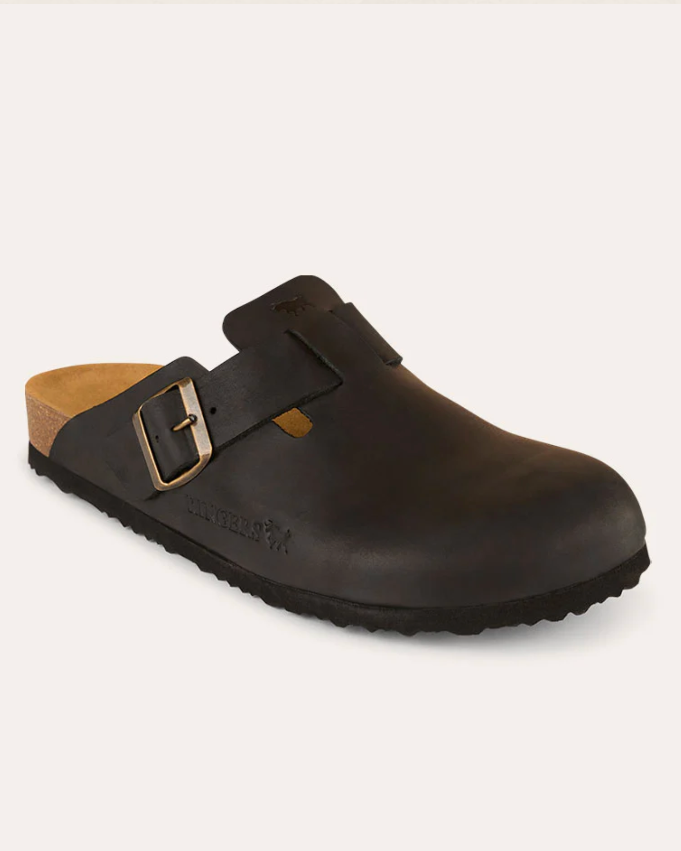 Ringers Western Byron Leather Cork Clog - Black