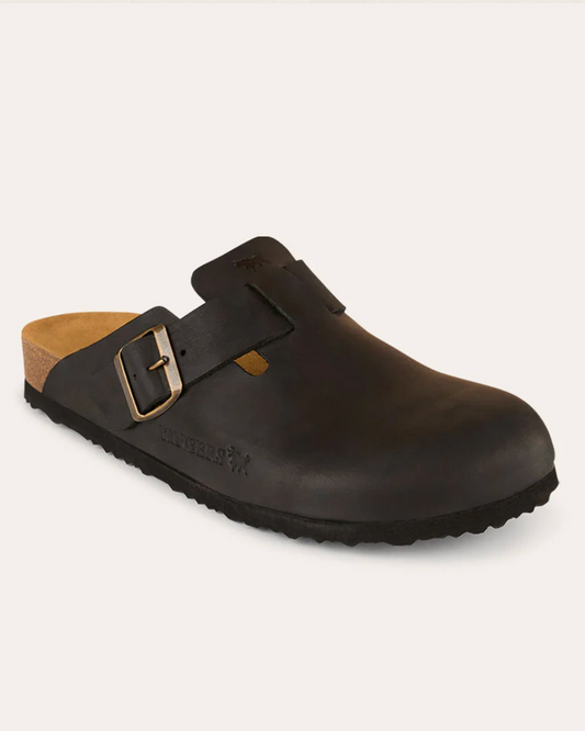 Ringers Western Byron Leather Cork Clog - Black
