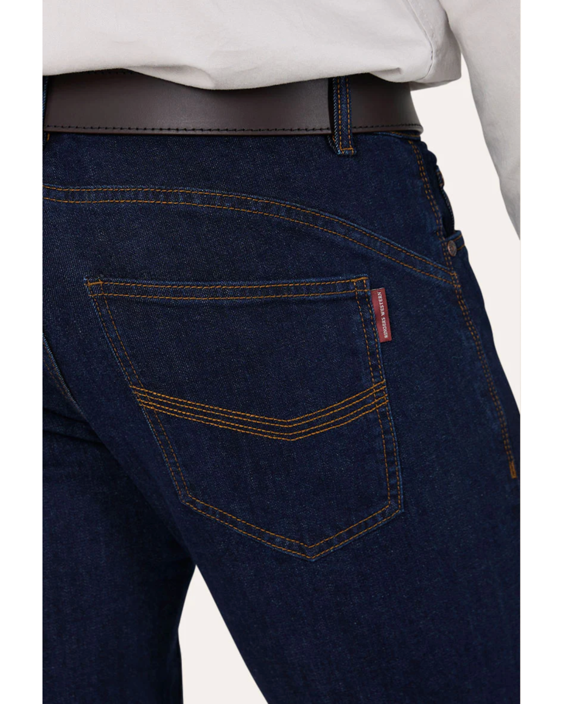 Ringers Western: Mens Mitchell Straight Leg Jeans in Dark Blue - Texas Western New Zealand