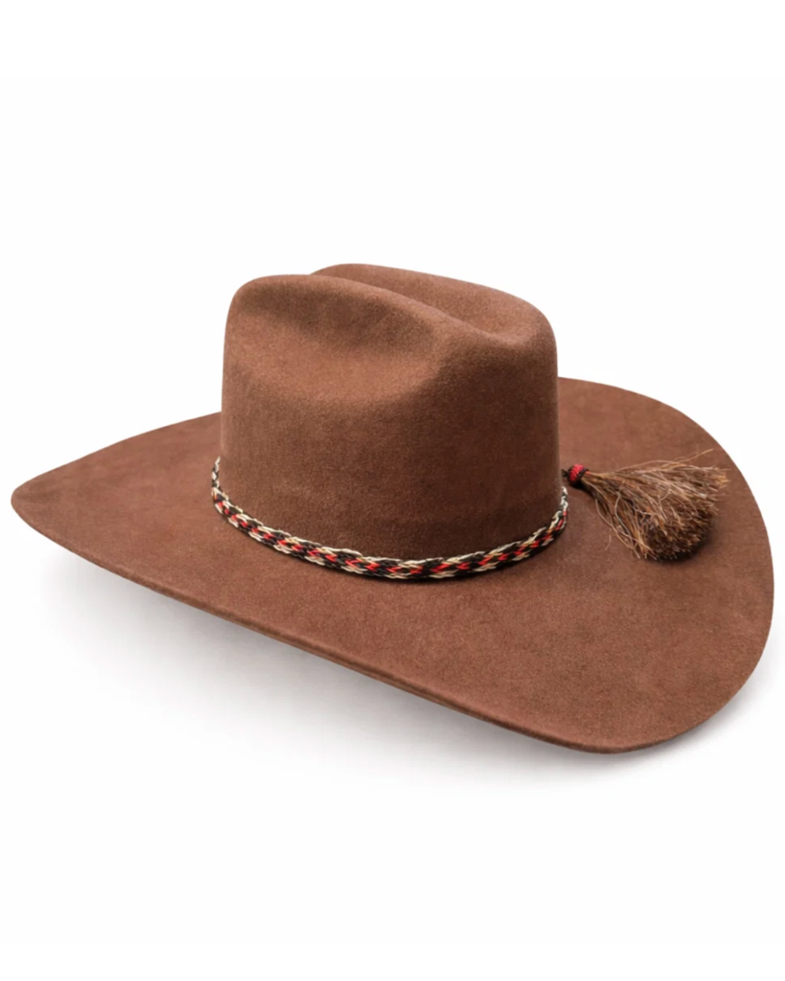 Outback King: Chocolate Cattleman Merino Wool Felt Cowboy Hat - Texas Western New Zealand