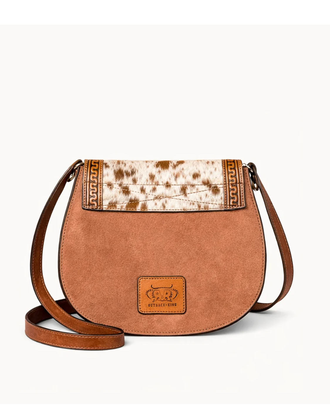 Outback King | Aztec Spirit Leather Saddle Bag - Texas Western New Zealand
