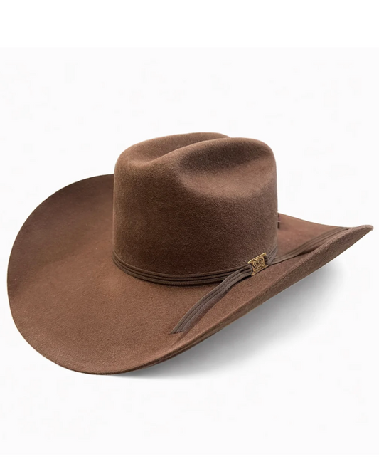 Outback King: Brown Merino Felt Cowboy Hat - Texas Western New Zealand