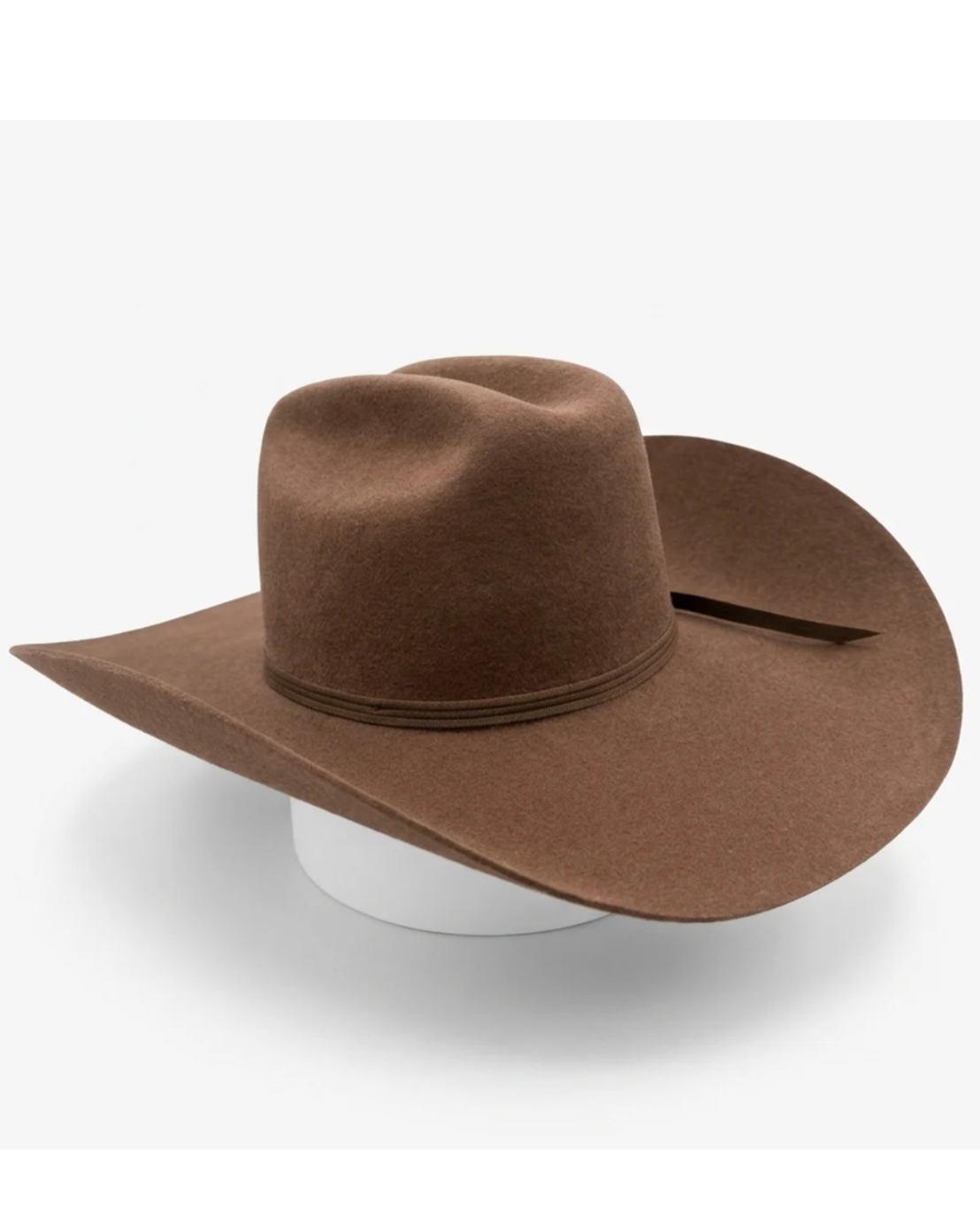 Outback King: Brown Merino Felt Cowboy Hat - Texas Western New Zealand