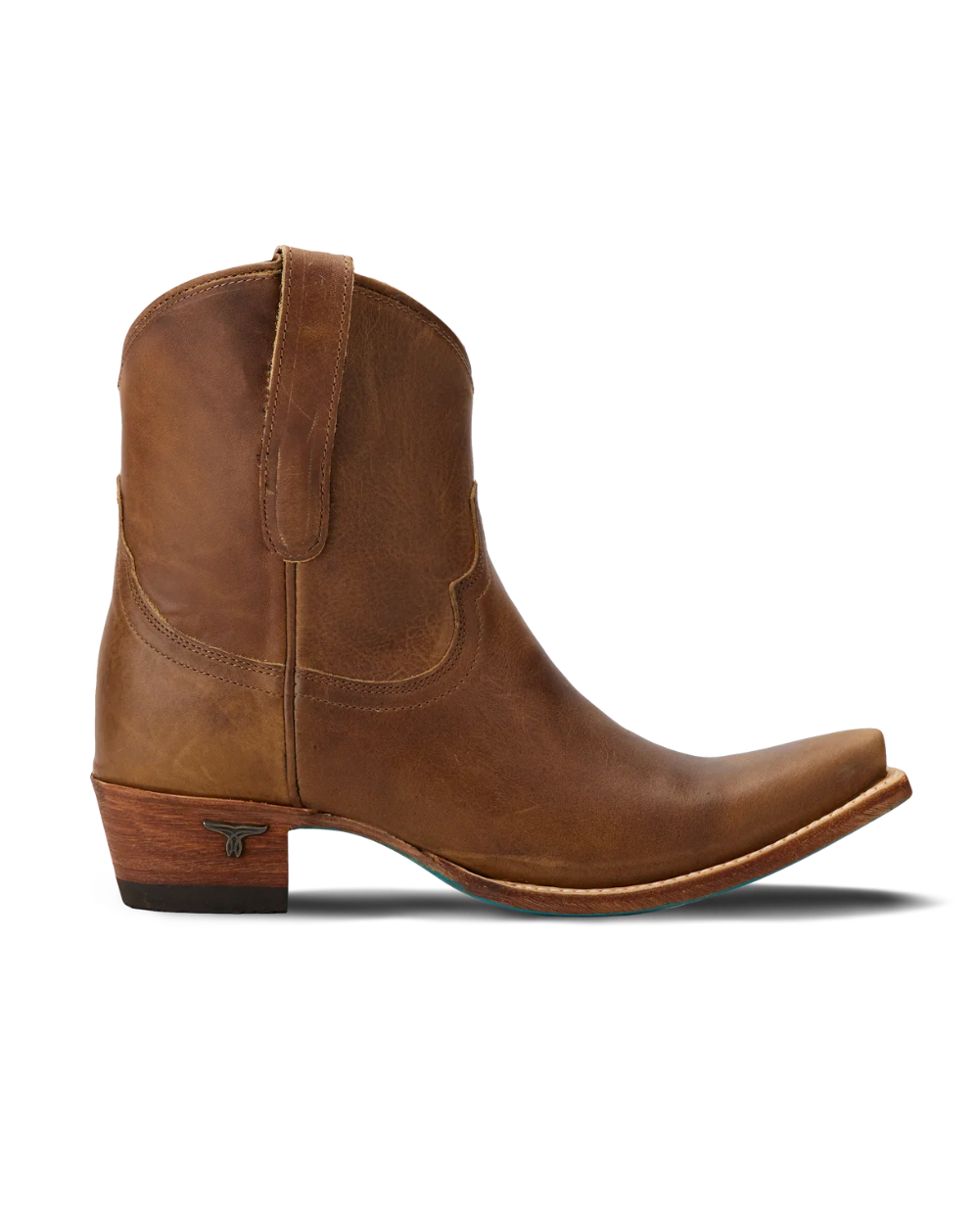 Lane Boots: Emma Jane  Leather Cowboy Booties in the colour Desert Clay - Texas Western New Zealand