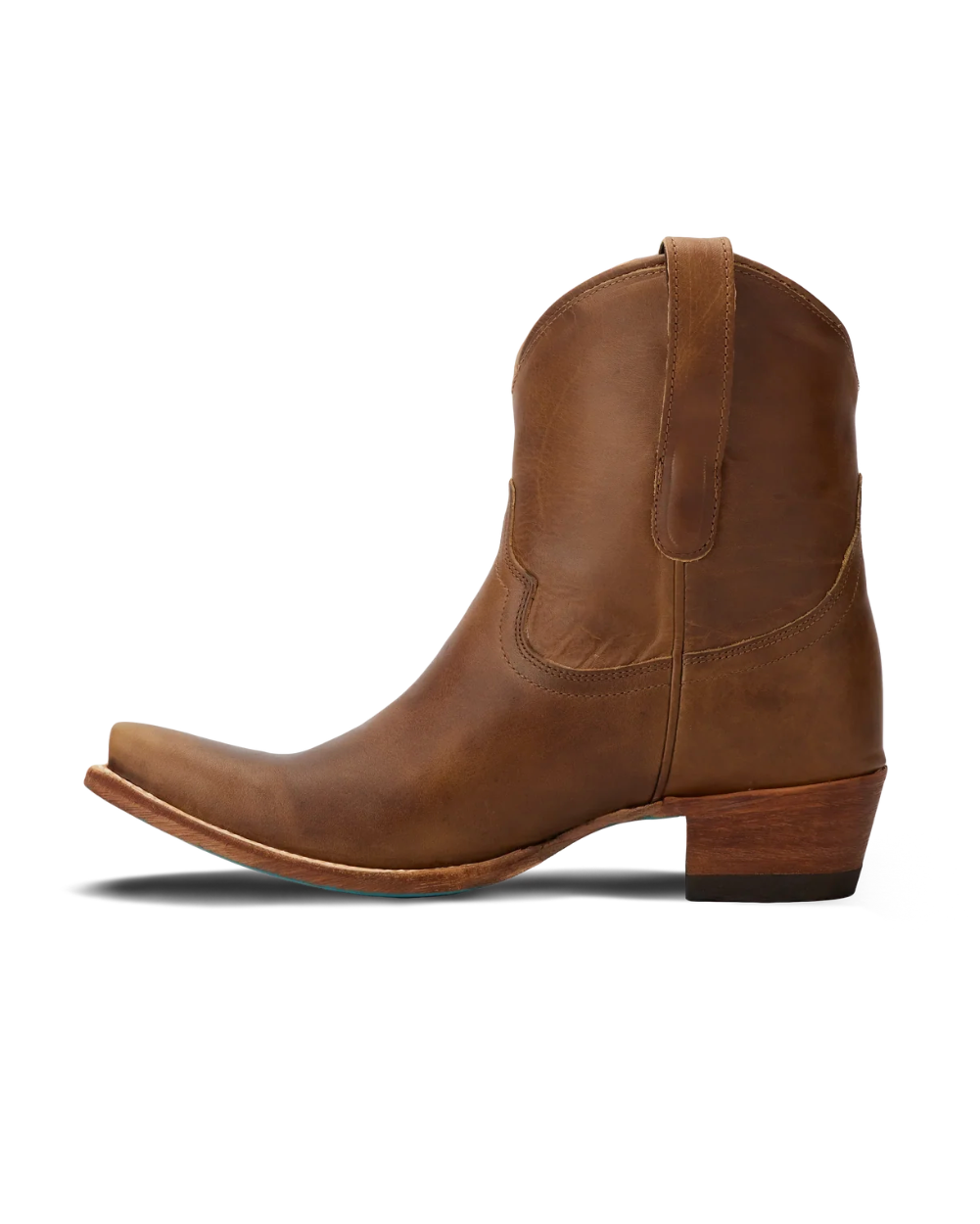 Lane Boots: Emma Jane  Leather Cowboy Booties in the colour Desert Clay - Texas Western New Zealand