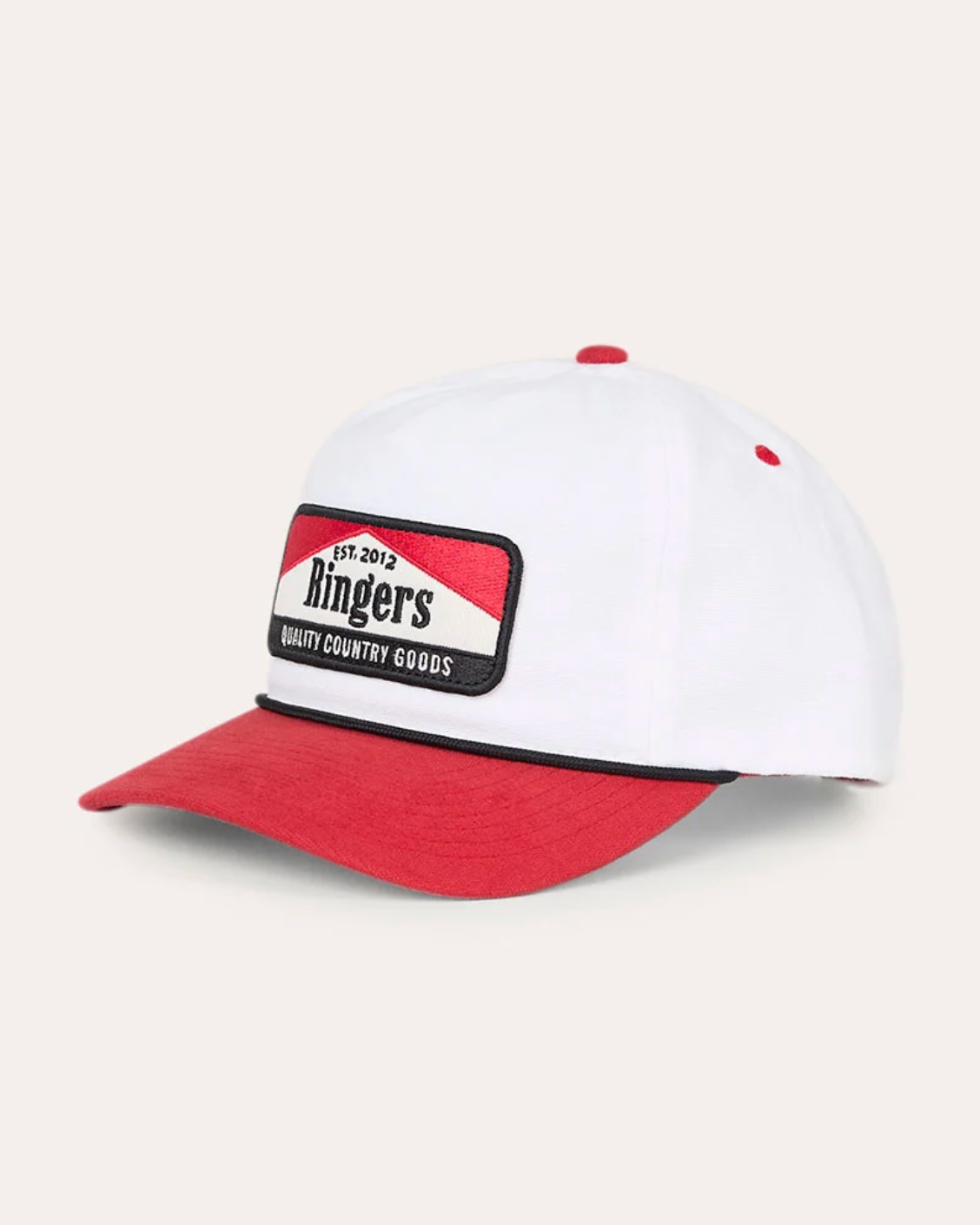 Ringers Western: Rangers Roadhouse Cap - RED - Texas Western Apparel New Zealand