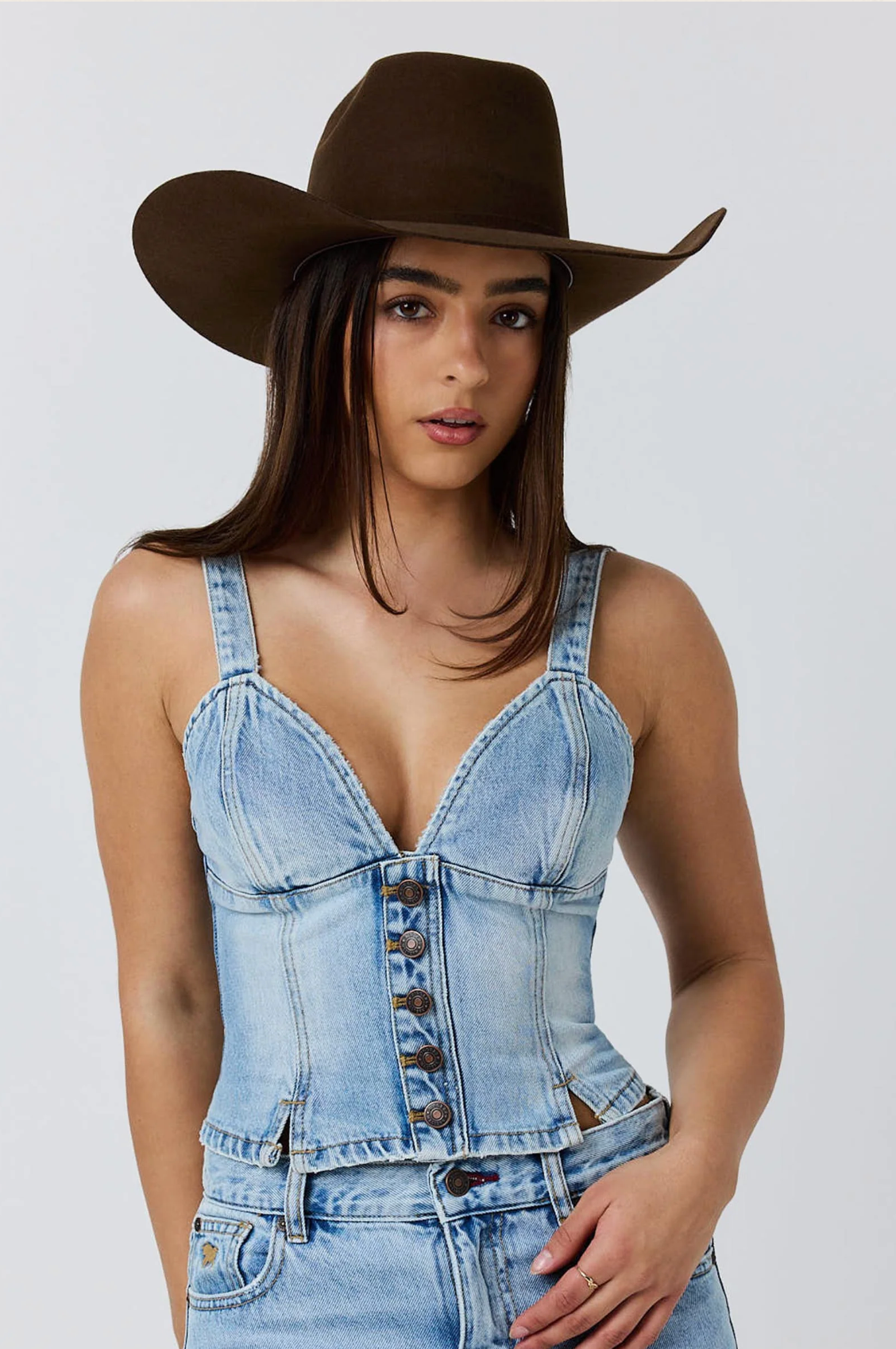 Ringers Western: Asher Womens Bustier Top
