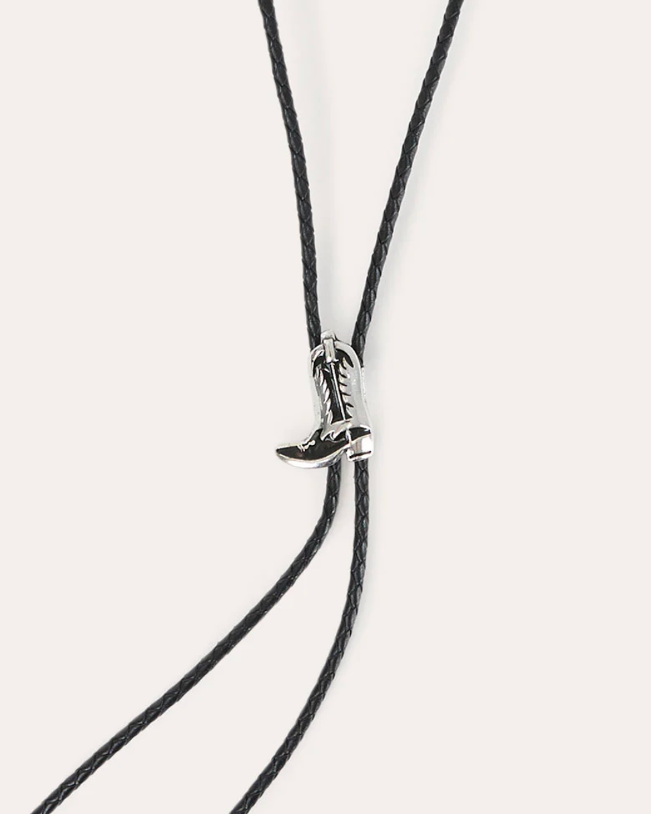 Ringers Western: Scootin Bolo Tie in Antique Silver - Texas Western Apparel New Zealand 