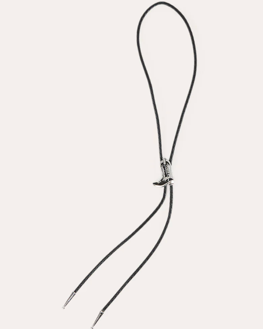Ringers Western: Scootin Bolo Tie in Antique Silver - Texas Western Apparel New Zealand 