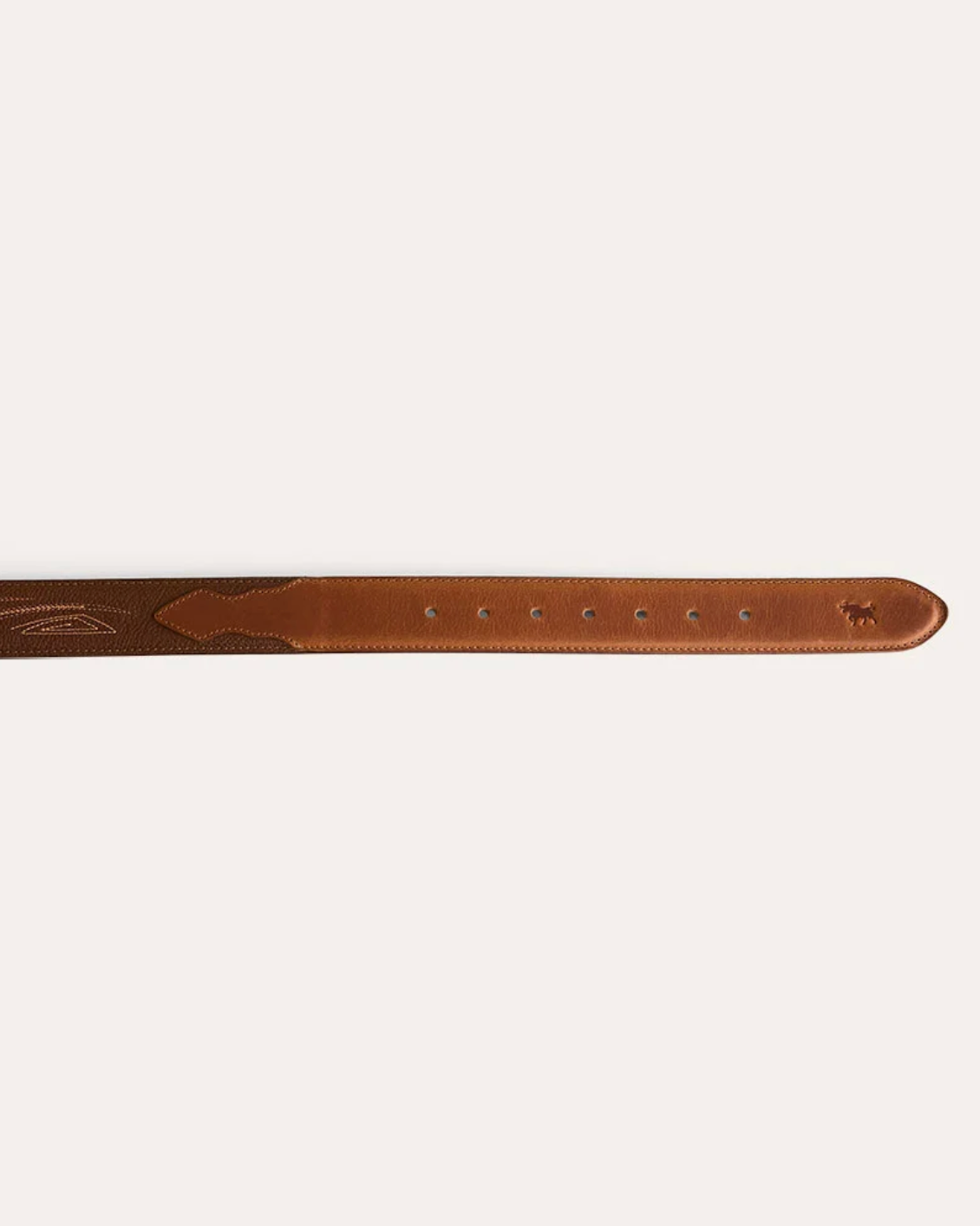 Ringers Western: Sheriff Belt - Brown/Silver